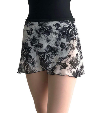 Wrap Skirt (WS156: Pixel Rose)