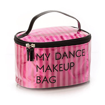 (YOFI) My Dance Makeup Bag Large (Black and Pink)