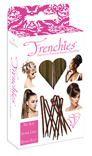 Frenchies Ultra Flocked HairPins Blond