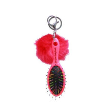 Pom Pom Candy Brush Keychains