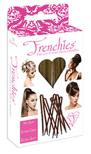 Frenchies Ultra Flocked HairPins Blond
